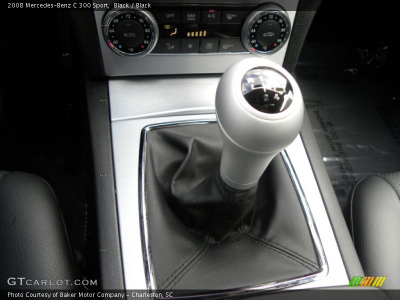 Black / Black 2008 Mercedes-Benz C 300 Sport