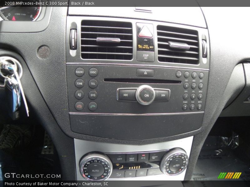 Black / Black 2008 Mercedes-Benz C 300 Sport