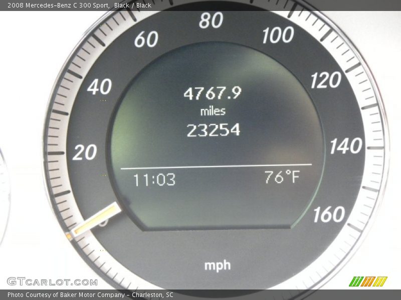 Black / Black 2008 Mercedes-Benz C 300 Sport
