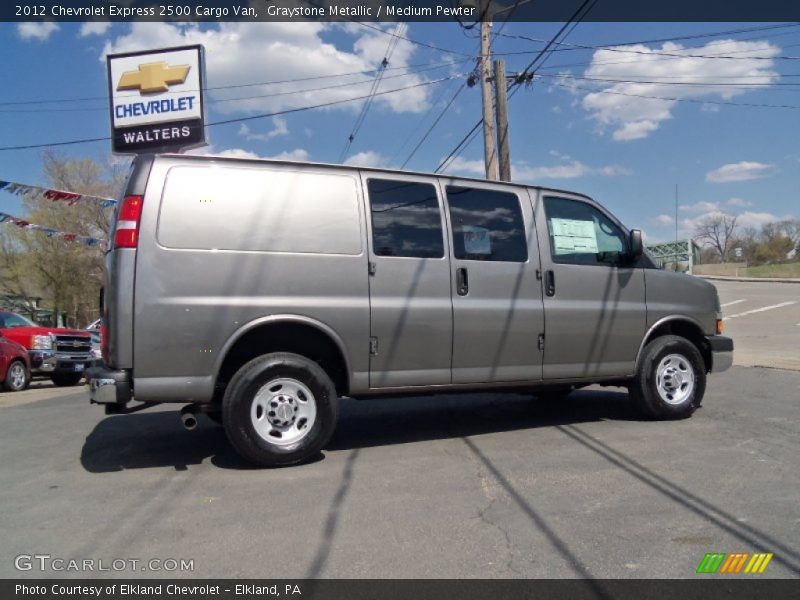 Graystone Metallic / Medium Pewter 2012 Chevrolet Express 2500 Cargo Van