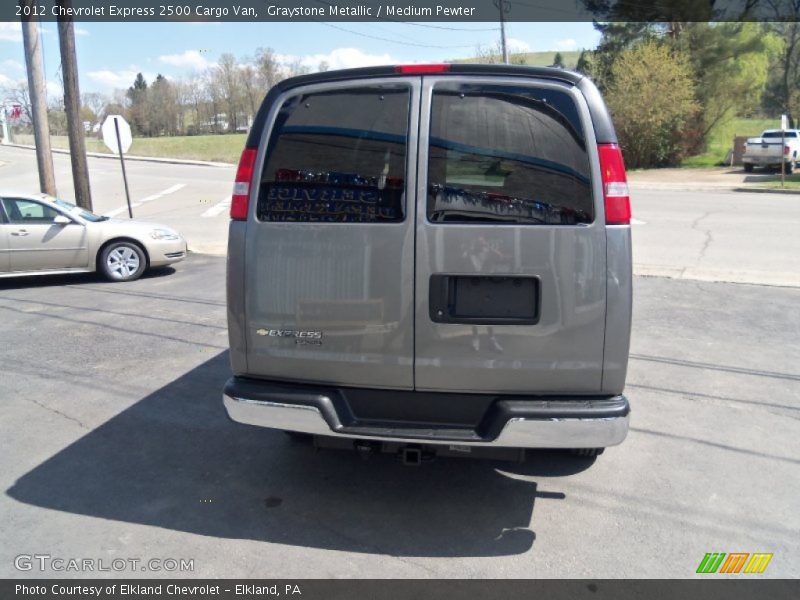Graystone Metallic / Medium Pewter 2012 Chevrolet Express 2500 Cargo Van