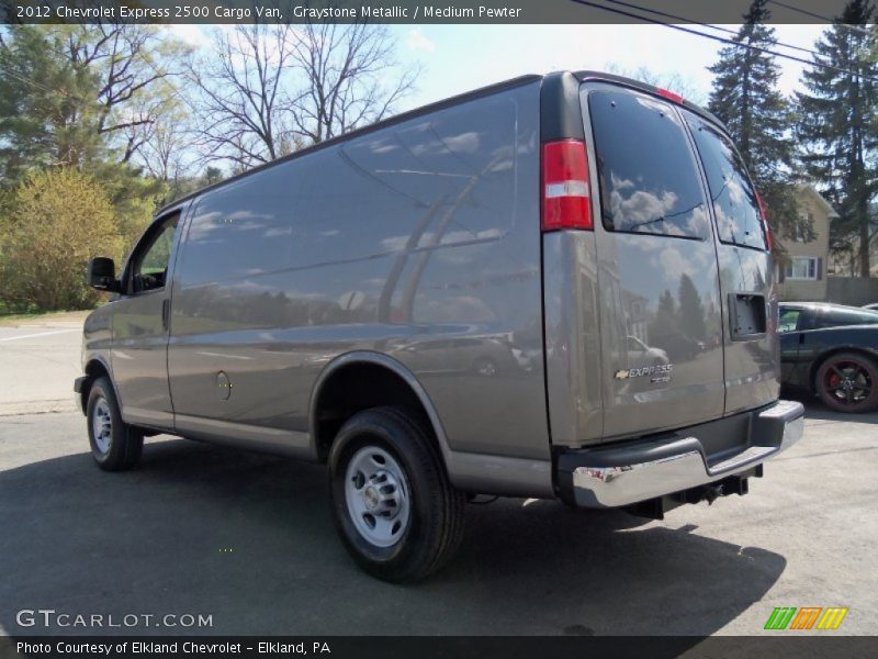 Graystone Metallic / Medium Pewter 2012 Chevrolet Express 2500 Cargo Van
