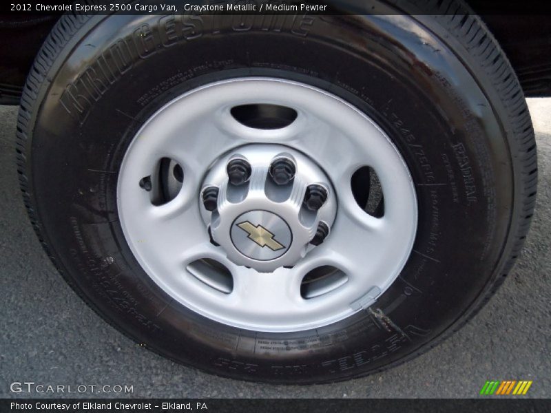  2012 Express 2500 Cargo Van Wheel