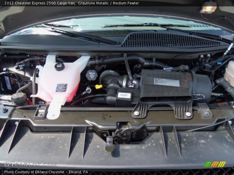 Graystone Metallic / Medium Pewter 2012 Chevrolet Express 2500 Cargo Van