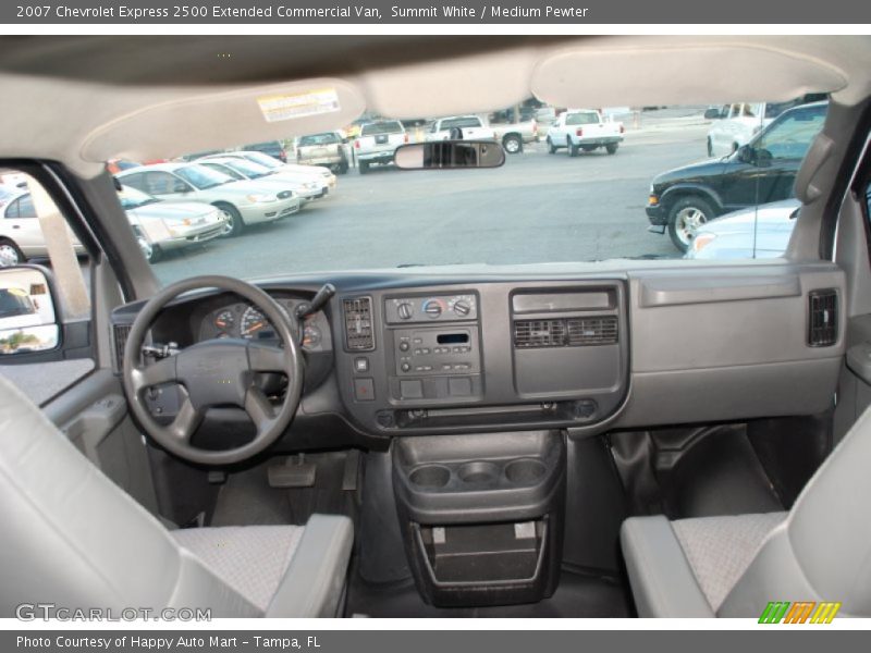 Summit White / Medium Pewter 2007 Chevrolet Express 2500 Extended Commercial Van