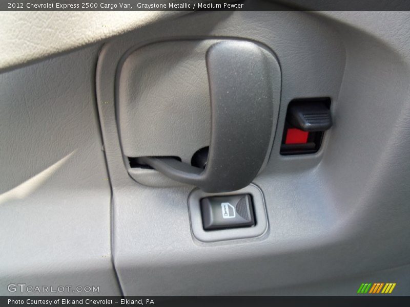 Graystone Metallic / Medium Pewter 2012 Chevrolet Express 2500 Cargo Van