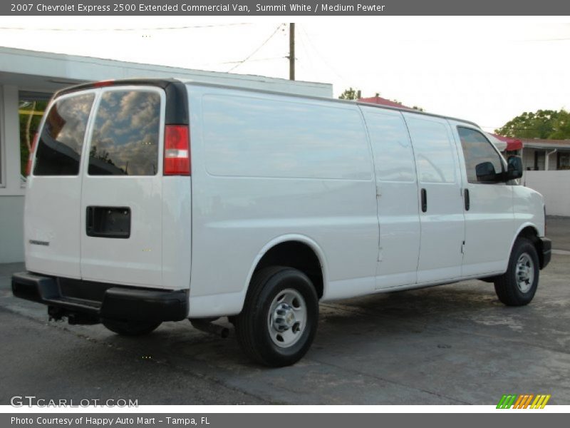 Summit White / Medium Pewter 2007 Chevrolet Express 2500 Extended Commercial Van