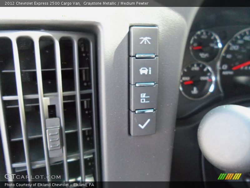 Graystone Metallic / Medium Pewter 2012 Chevrolet Express 2500 Cargo Van
