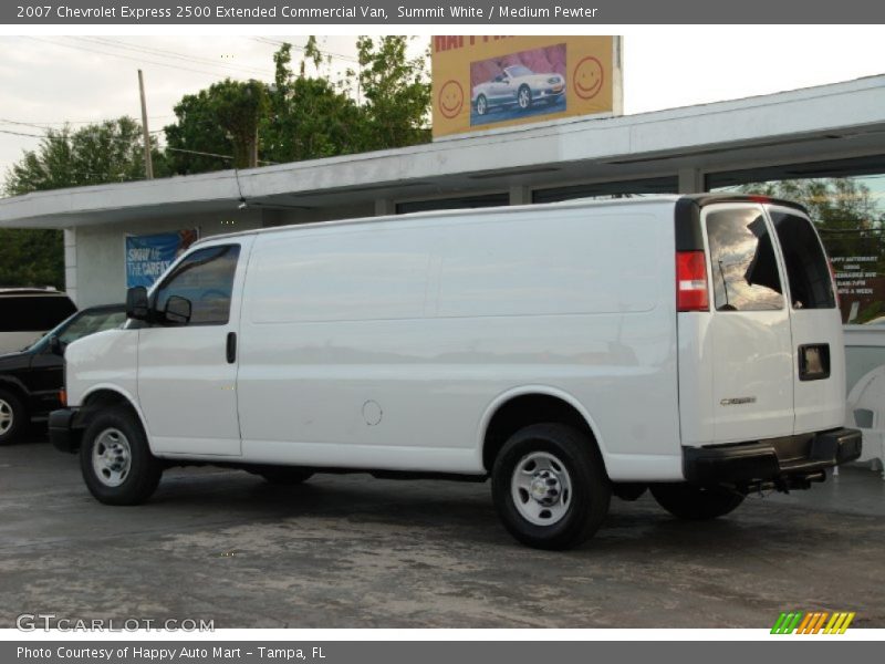 Summit White / Medium Pewter 2007 Chevrolet Express 2500 Extended Commercial Van