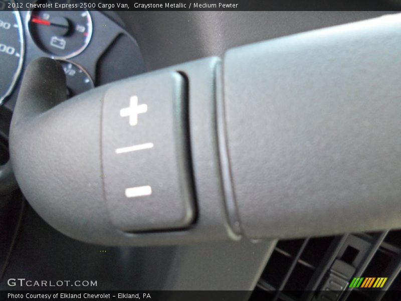 Graystone Metallic / Medium Pewter 2012 Chevrolet Express 2500 Cargo Van