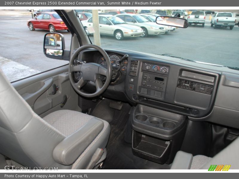 Summit White / Medium Pewter 2007 Chevrolet Express 2500 Extended Commercial Van