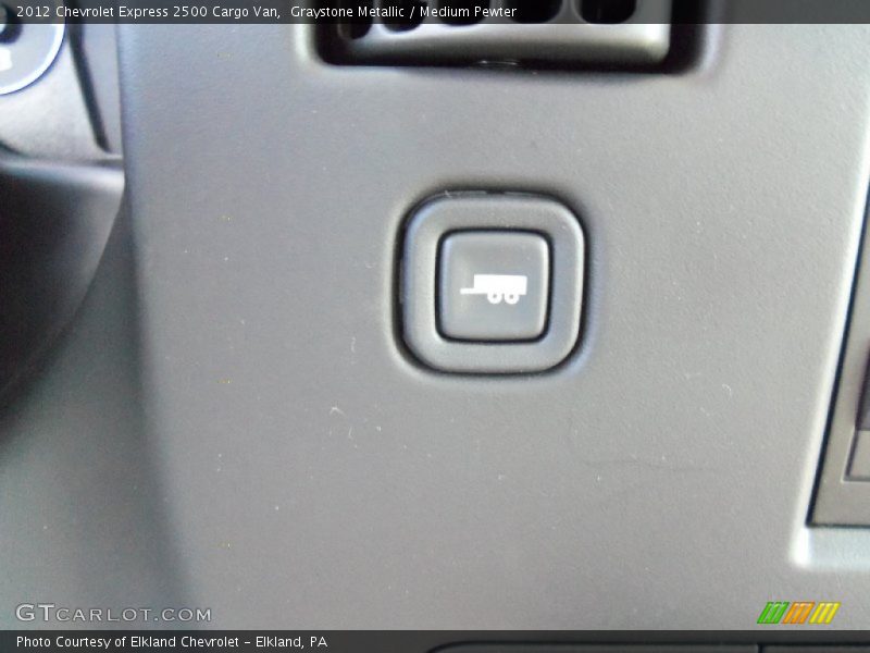 Graystone Metallic / Medium Pewter 2012 Chevrolet Express 2500 Cargo Van