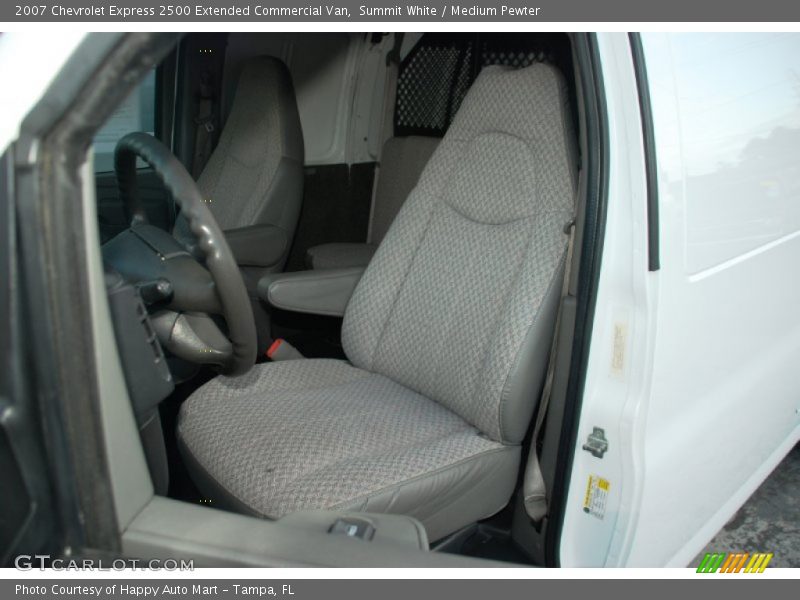 Summit White / Medium Pewter 2007 Chevrolet Express 2500 Extended Commercial Van