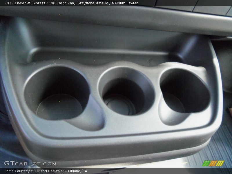 Graystone Metallic / Medium Pewter 2012 Chevrolet Express 2500 Cargo Van