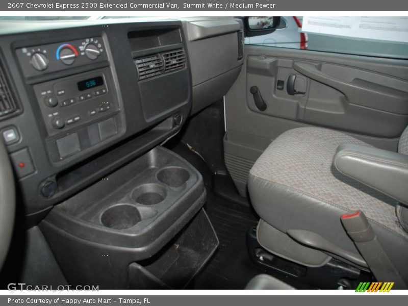Summit White / Medium Pewter 2007 Chevrolet Express 2500 Extended Commercial Van