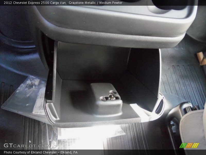 Graystone Metallic / Medium Pewter 2012 Chevrolet Express 2500 Cargo Van