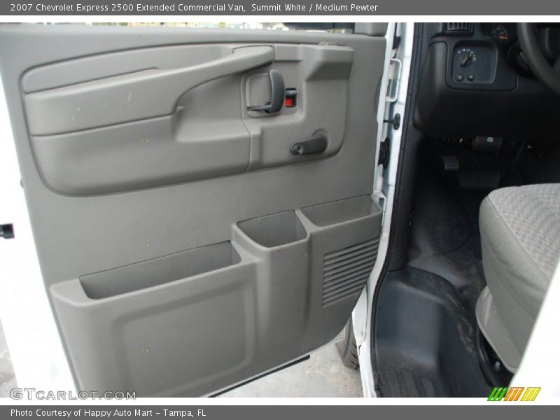Summit White / Medium Pewter 2007 Chevrolet Express 2500 Extended Commercial Van