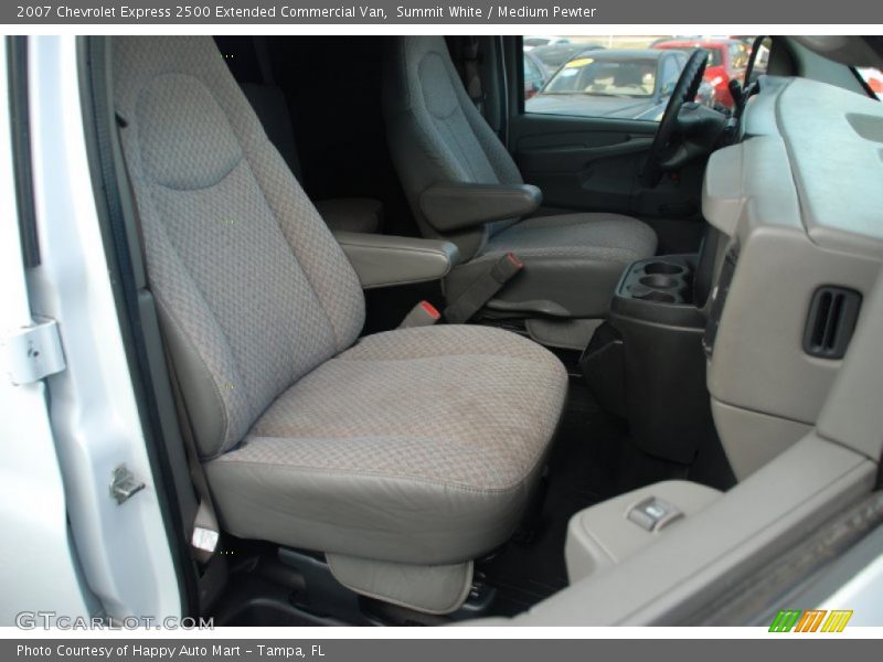 Summit White / Medium Pewter 2007 Chevrolet Express 2500 Extended Commercial Van