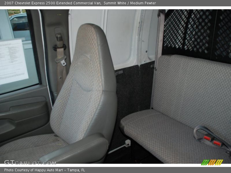 Summit White / Medium Pewter 2007 Chevrolet Express 2500 Extended Commercial Van