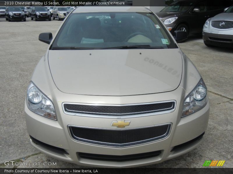 Gold Mist Metallic / Cocoa/Cashmere 2010 Chevrolet Malibu LS Sedan