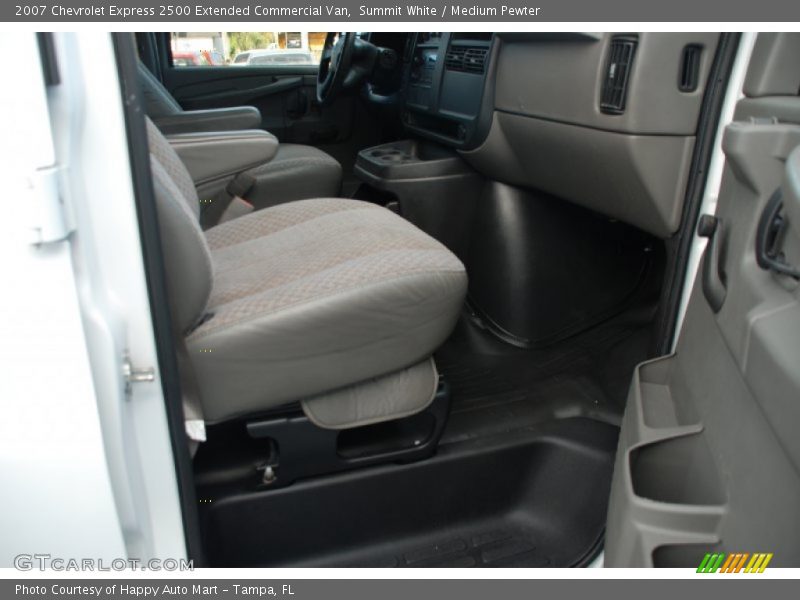 Summit White / Medium Pewter 2007 Chevrolet Express 2500 Extended Commercial Van