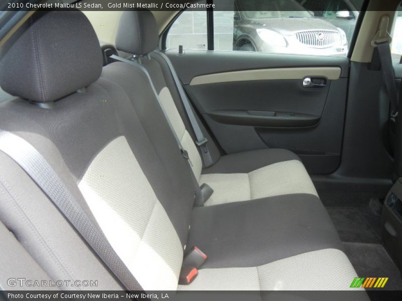 Gold Mist Metallic / Cocoa/Cashmere 2010 Chevrolet Malibu LS Sedan