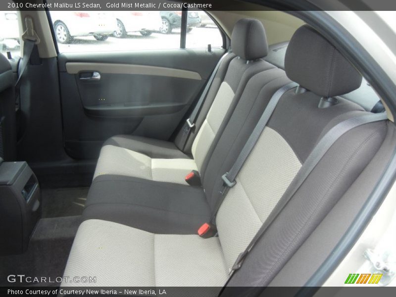 Gold Mist Metallic / Cocoa/Cashmere 2010 Chevrolet Malibu LS Sedan