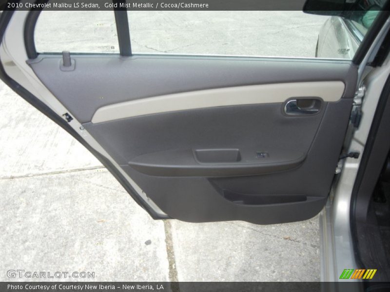 Gold Mist Metallic / Cocoa/Cashmere 2010 Chevrolet Malibu LS Sedan