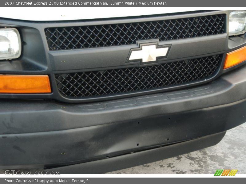 Summit White / Medium Pewter 2007 Chevrolet Express 2500 Extended Commercial Van