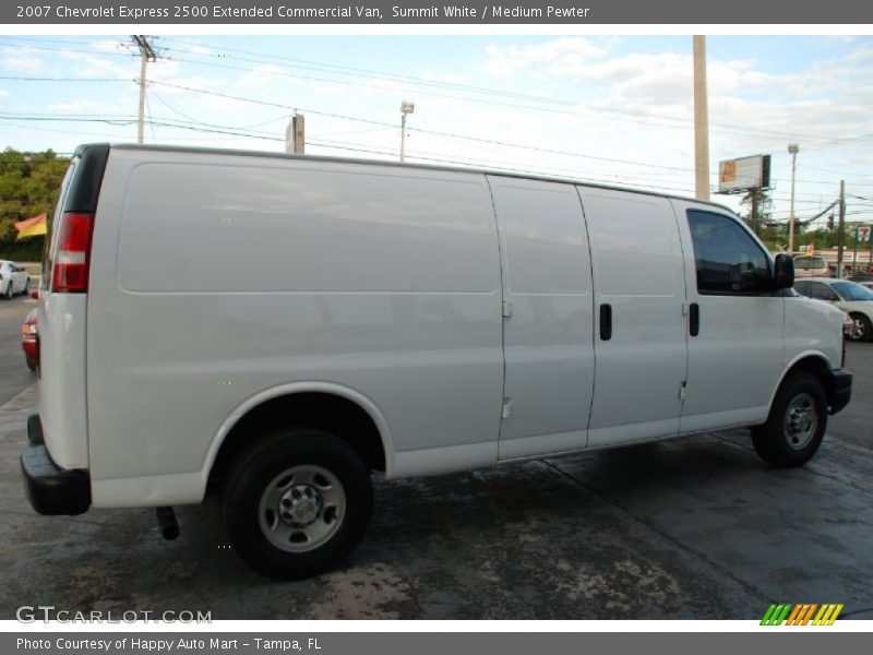Summit White / Medium Pewter 2007 Chevrolet Express 2500 Extended Commercial Van