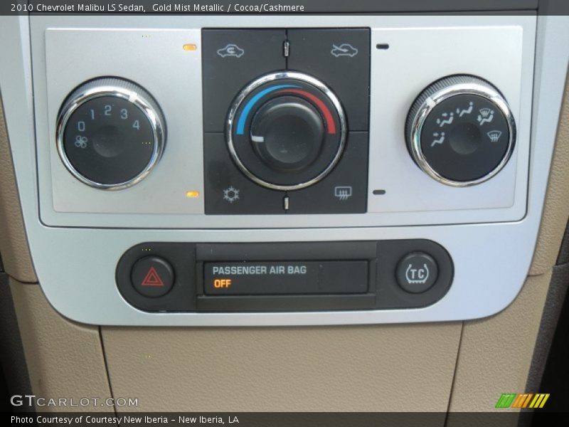 Gold Mist Metallic / Cocoa/Cashmere 2010 Chevrolet Malibu LS Sedan
