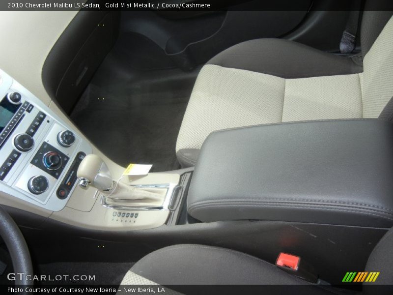 Gold Mist Metallic / Cocoa/Cashmere 2010 Chevrolet Malibu LS Sedan