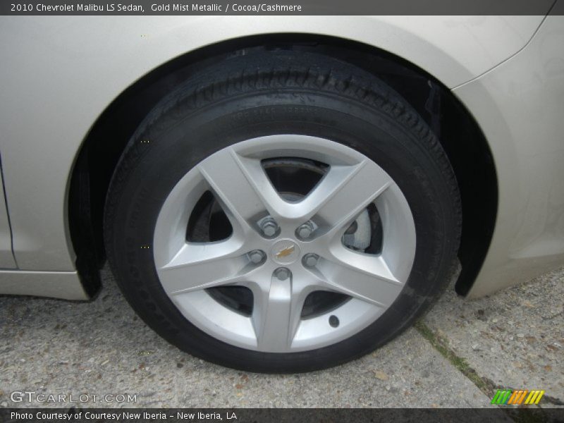 Gold Mist Metallic / Cocoa/Cashmere 2010 Chevrolet Malibu LS Sedan