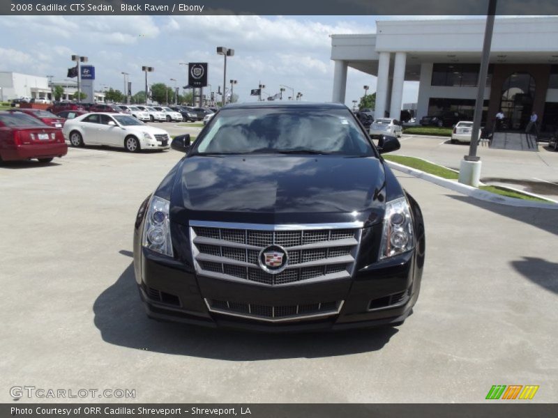 Black Raven / Ebony 2008 Cadillac CTS Sedan