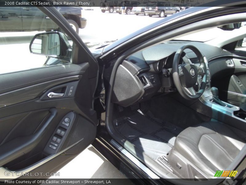 Black Raven / Ebony 2008 Cadillac CTS Sedan