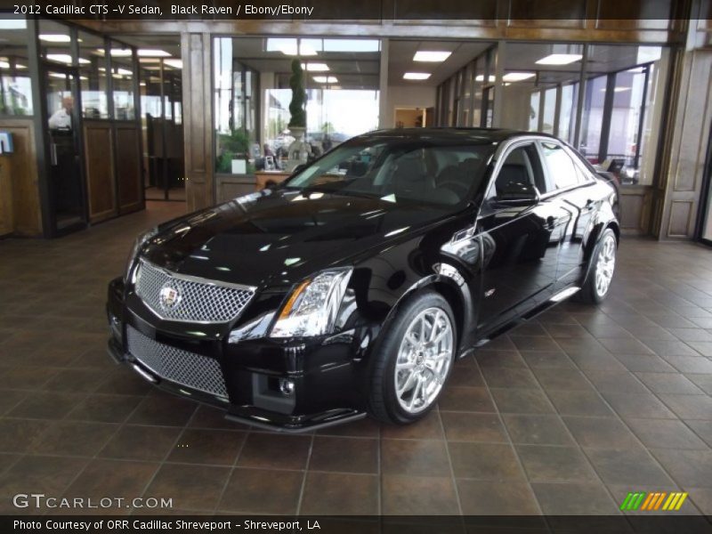 Front 3/4 View of 2012 CTS -V Sedan