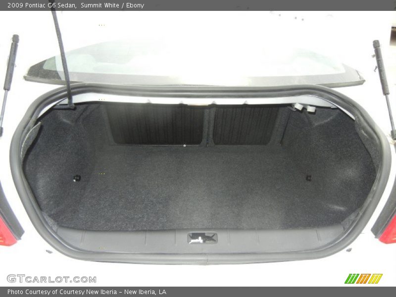 Summit White / Ebony 2009 Pontiac G6 Sedan