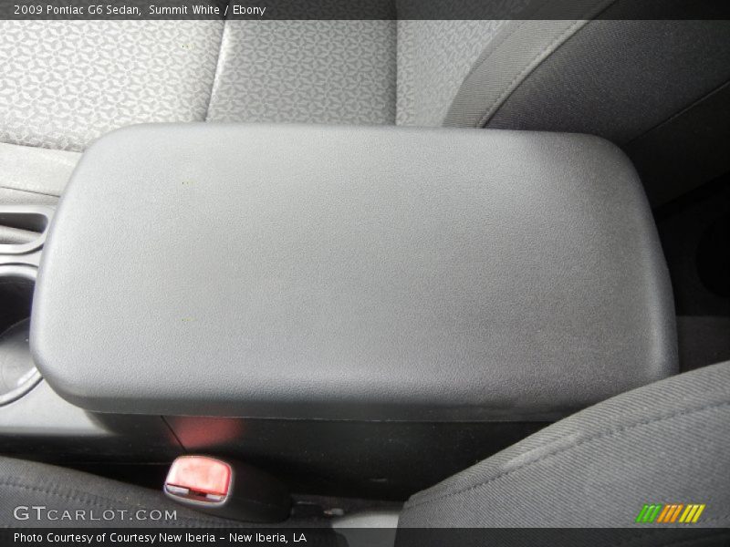 Summit White / Ebony 2009 Pontiac G6 Sedan
