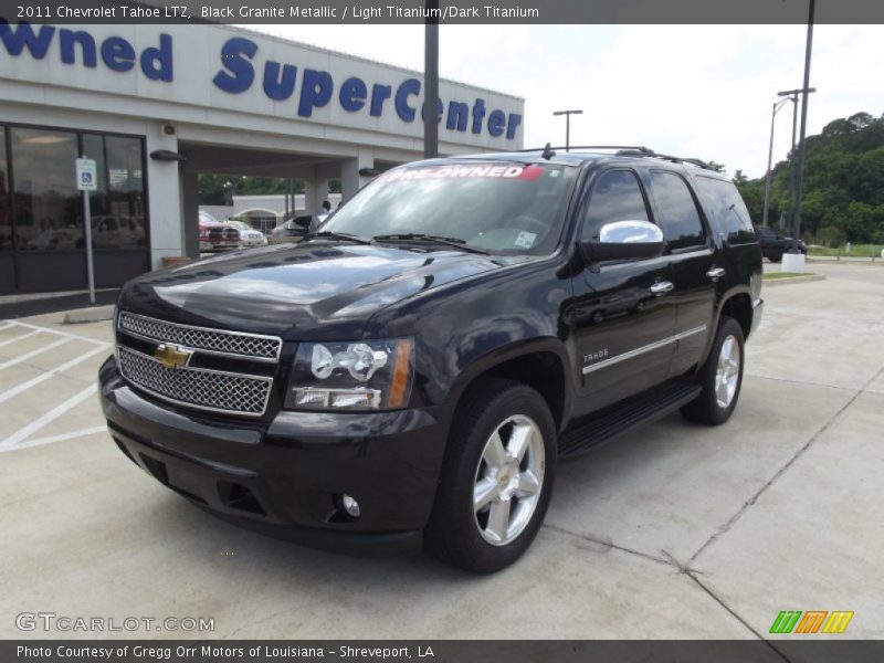 Black Granite Metallic / Light Titanium/Dark Titanium 2011 Chevrolet Tahoe LTZ