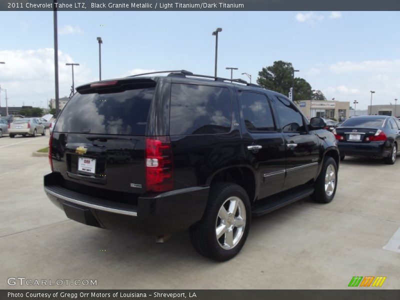 Black Granite Metallic / Light Titanium/Dark Titanium 2011 Chevrolet Tahoe LTZ