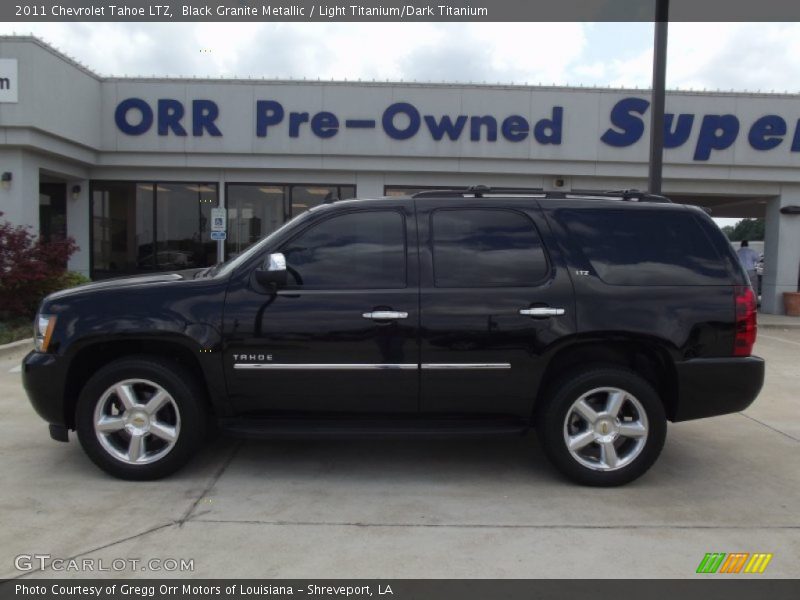 Black Granite Metallic / Light Titanium/Dark Titanium 2011 Chevrolet Tahoe LTZ