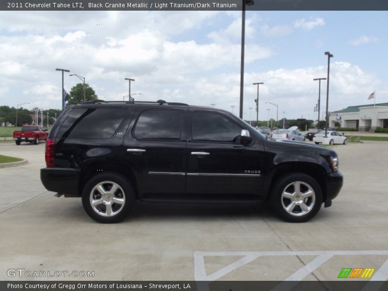 Black Granite Metallic / Light Titanium/Dark Titanium 2011 Chevrolet Tahoe LTZ
