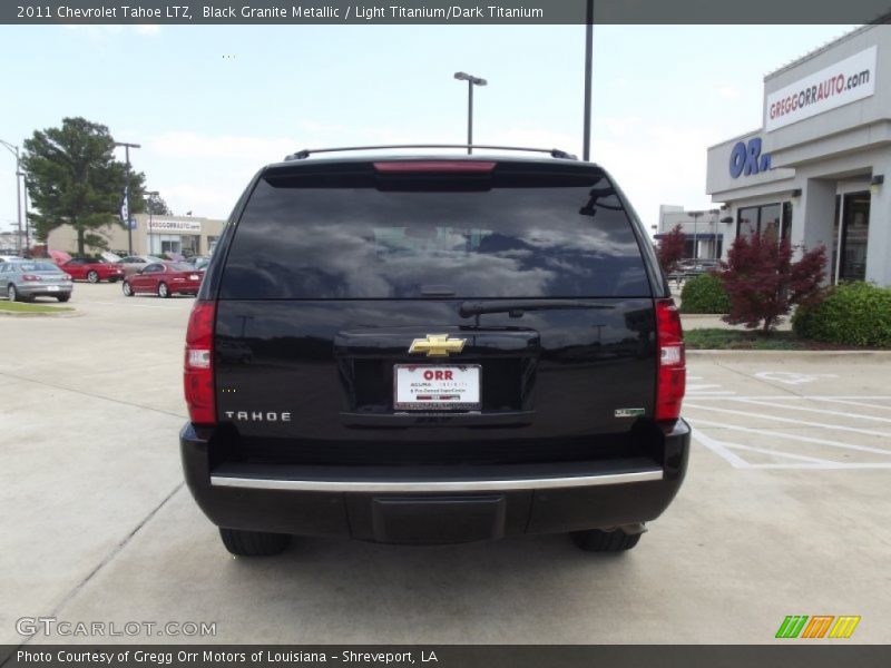 Black Granite Metallic / Light Titanium/Dark Titanium 2011 Chevrolet Tahoe LTZ