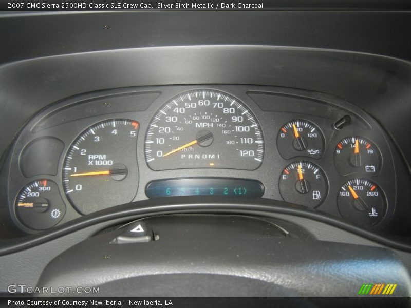  2007 Sierra 2500HD Classic SLE Crew Cab Classic SLE Crew Cab Gauges