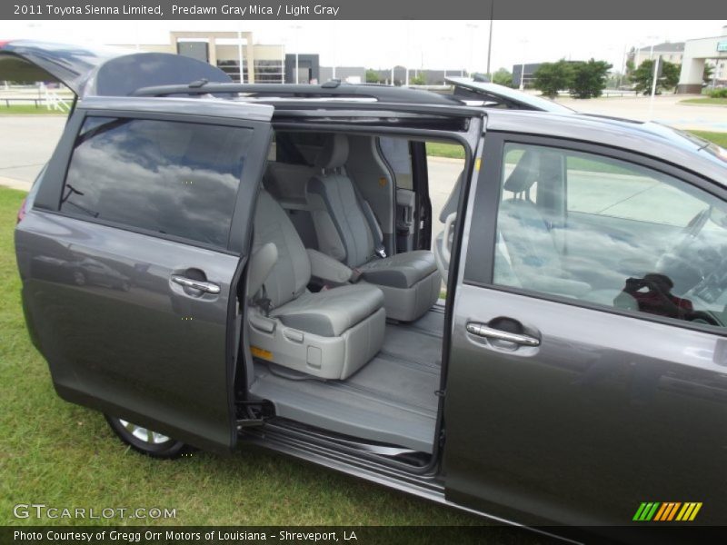 Predawn Gray Mica / Light Gray 2011 Toyota Sienna Limited