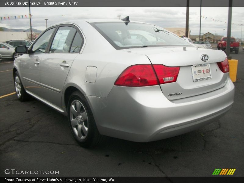 Bright Silver / Gray 2009 Kia Optima LX