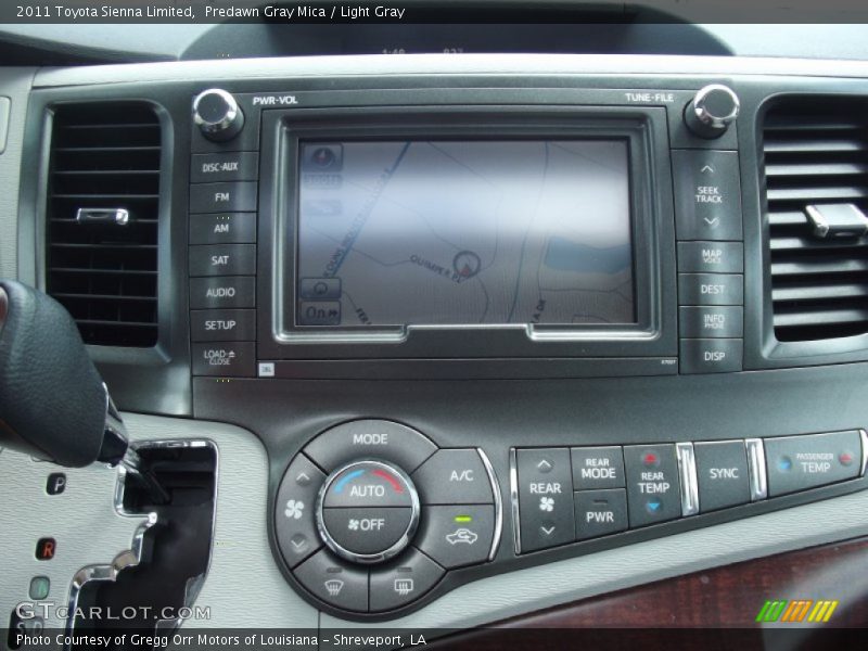 Predawn Gray Mica / Light Gray 2011 Toyota Sienna Limited
