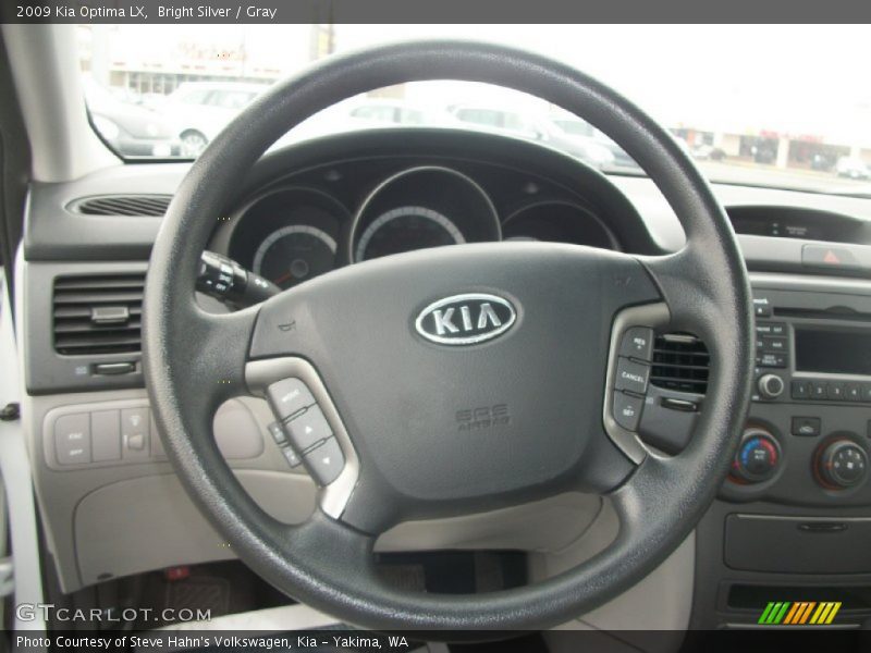 Bright Silver / Gray 2009 Kia Optima LX