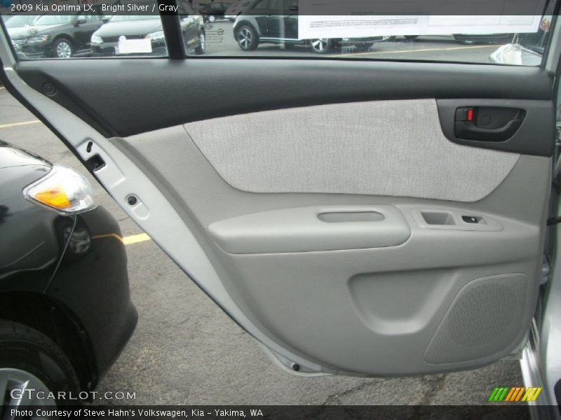 Bright Silver / Gray 2009 Kia Optima LX