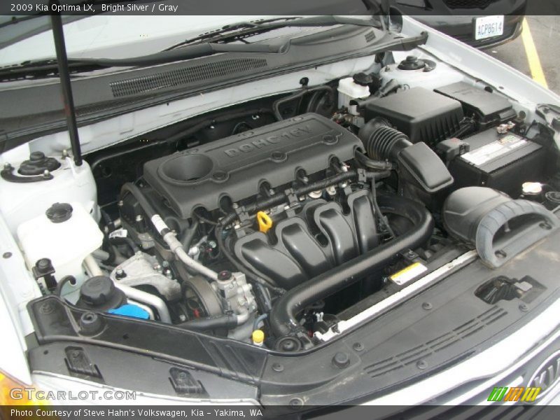 Bright Silver / Gray 2009 Kia Optima LX